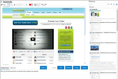 twiends - Flamory bookmarks and screenshots