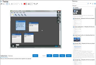 Twine - Flamory bookmarks and screenshots