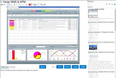 Verax NMS & APM - Flamory bookmarks and screenshots