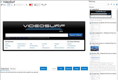 VideoSurf - Flamory bookmarks and screenshots