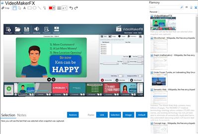 VideoMakerFX - Flamory bookmarks and screenshots