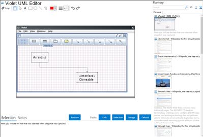 Violet UML Editor - Flamory bookmarks and screenshots