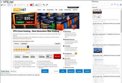 VPS.net - Flamory bookmarks and screenshots
