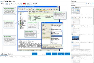 vTask Studio - Flamory bookmarks and screenshots