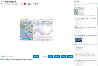 Weatherspark - Flamory bookmarks and screenshots