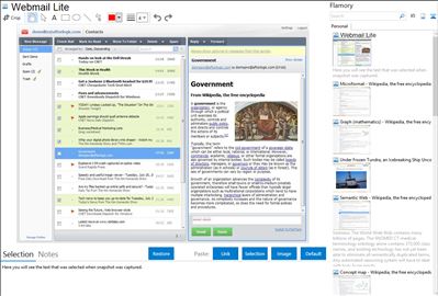 Webmail Lite - Flamory bookmarks and screenshots