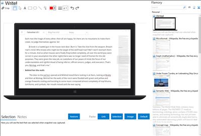 Write! - Flamory bookmarks and screenshots