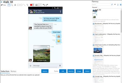 4talk IM - Flamory bookmarks and screenshots