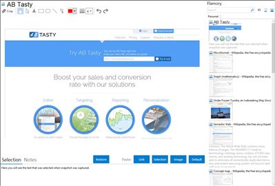 AB Tasty - Flamory bookmarks and screenshots