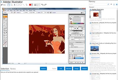 Adobe Illustrator - Flamory bookmarks and screenshots