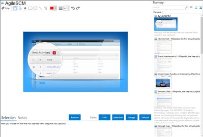 AgileSCM - Flamory bookmarks and screenshots