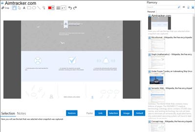 Aimtracker.com - Flamory bookmarks and screenshots