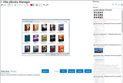 Alfa eBooks Manager - Flamory bookmarks and screenshots