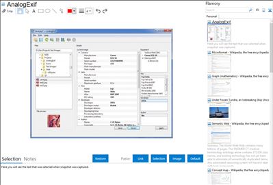 AnalogExif - Flamory bookmarks and screenshots