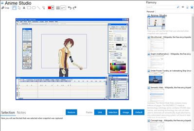 Anime Studio - Flamory bookmarks and screenshots