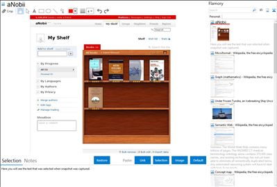 aNobii - Flamory bookmarks and screenshots