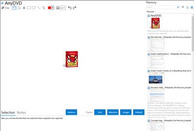 AnyDVD - Flamory bookmarks and screenshots