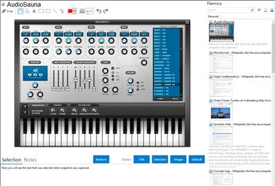 AudioSauna - Flamory bookmarks and screenshots