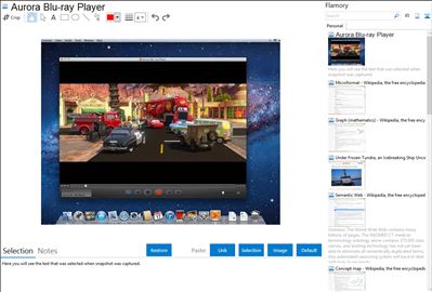 Aurora Blu-ray Player - Flamory bookmarks and screenshots