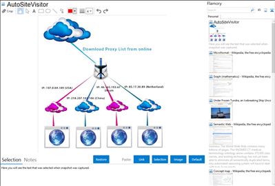 AutoSiteVisitor - Flamory bookmarks and screenshots