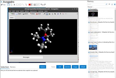 Avogadro - Flamory bookmarks and screenshots