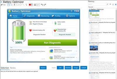 Battery Optimizer - Flamory bookmarks and screenshots