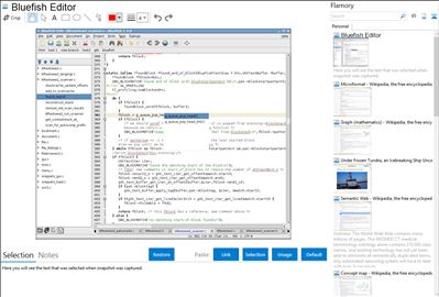 Bluefish Editor - Flamory bookmarks and screenshots