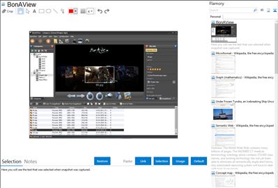 BonAView - Flamory bookmarks and screenshots