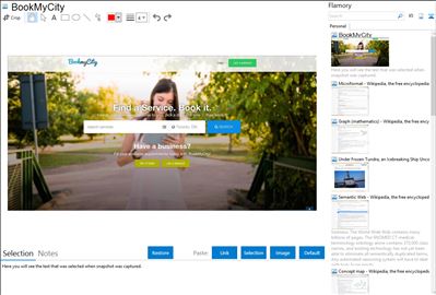 BookMyCity - Flamory bookmarks and screenshots