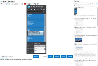 BookSmarts - Flamory bookmarks and screenshots