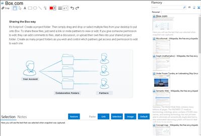 Box.com - Flamory bookmarks and screenshots