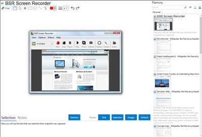 BSR Screen Recorder - Flamory bookmarks and screenshots