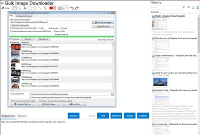 Bulk Image Downloader - Flamory bookmarks and screenshots