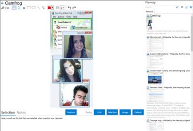 Camfrog - Flamory bookmarks and screenshots