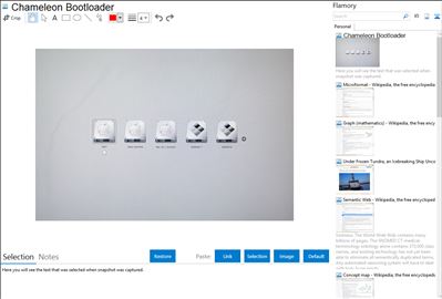 Chameleon Bootloader - Flamory bookmarks and screenshots