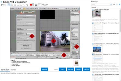 Click-VR Visualizer - Flamory bookmarks and screenshots