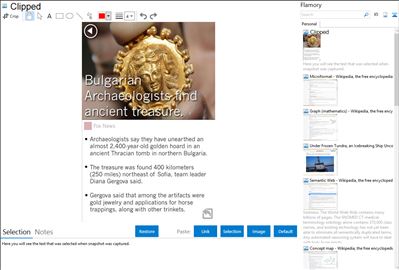 Clipped - Flamory bookmarks and screenshots