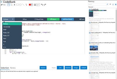 CodeBunk - Flamory bookmarks and screenshots