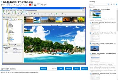 CodedColor PhotoStudio - Flamory bookmarks and screenshots