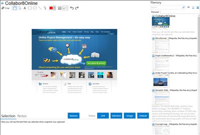 Collabor8Online - Flamory bookmarks and screenshots