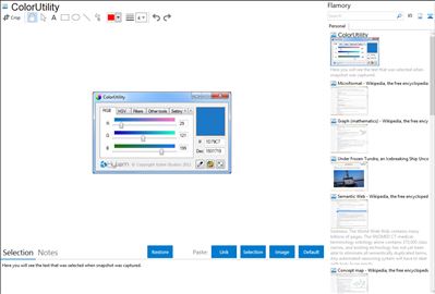 ColorUtility - Flamory bookmarks and screenshots