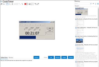 CookTimer - Flamory bookmarks and screenshots