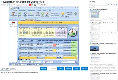 Customer Manager for Workgroup - Flamory bookmarks and screenshots