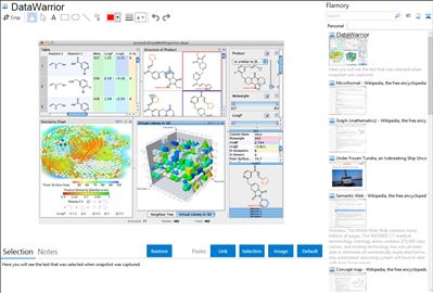 DataWarrior - Flamory bookmarks and screenshots