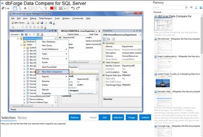 dbForge Data Compare for SQL Server - Flamory bookmarks and screenshots