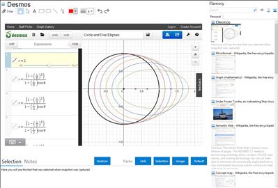 Desmos - Flamory bookmarks and screenshots