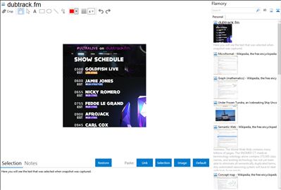 dubtrack.fm - Flamory bookmarks and screenshots