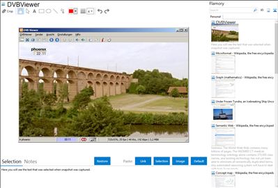 DVBViewer - Flamory bookmarks and screenshots