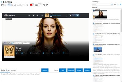 Earbits - Flamory bookmarks and screenshots