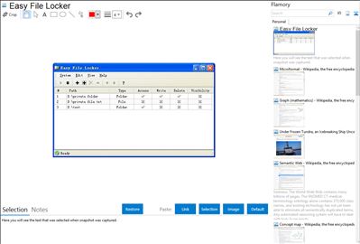Easy File Locker - Flamory bookmarks and screenshots